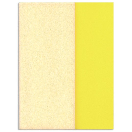 Gloria Doublette Double Sided Crepe Paper from Germany ~ Vanilla and Pale Yellow